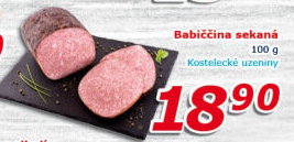 Sekaná babiččina Kostelecké uzeniny