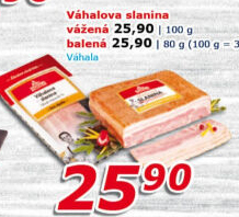 Slanina Váhalova Váhala