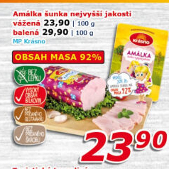 Šunka Amálka nejvyšší jakosti Krásno