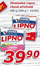 Tavený sýr Jihočeské Lipno Madeta