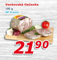 Tlačenka venkovská Krásno