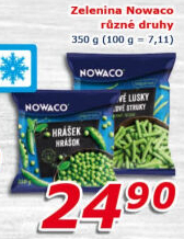 Zelenina mražená Nowaco