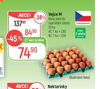 Vejce M
