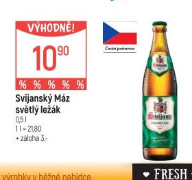 Svijanský Máz světlý ležák