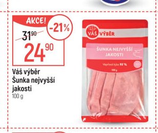 Váš Výběr Šunka nejvyšší jakosti