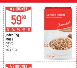 Jeden Tag Müsli