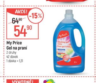 My Price Gel na praní