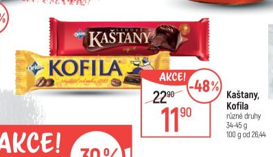 Kaštany, Kofila