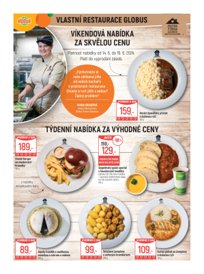akční leták Globus 12.6.2024-18.6.2024