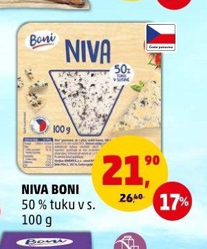 NIVA BONI 50 % tuku v s. 100 g