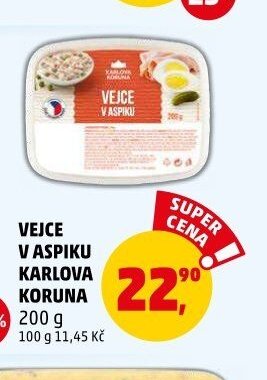VEJCE V ASPIKU KARLOVA KORUNA