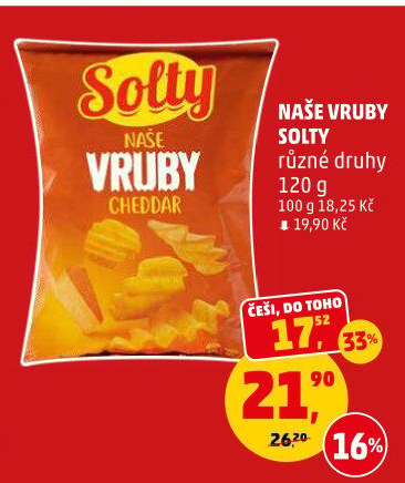 Brambůrky Naše Vruby Solty