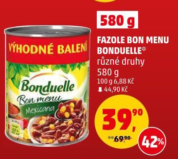 Fazole Bon Menu Bonduelle