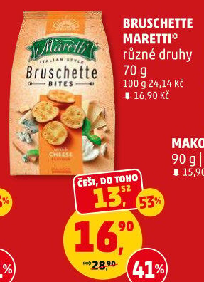 Krekry Maretti Bruschette