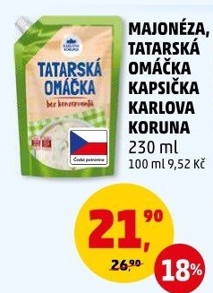 Majonéza Karlova Koruna