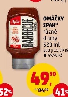 Omáčky Spak
