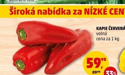 Paprika červená kapie