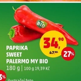 Paprika Palermo bio My BIO
