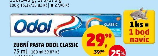 Pasta na zuby Classic Odol