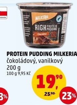 Proteinový pudink Milkeria