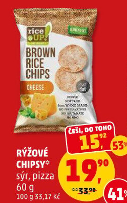 Rýžové chipsy Rice Up