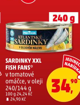 Sardinky v omáčce Fish Fans