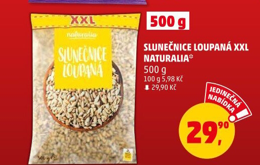 Slunečnice loupaná Naturalia