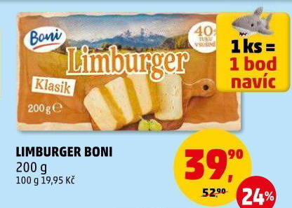 Sýr Limburger Boni