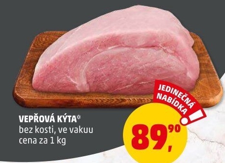 Vepřová kýta bez kosti