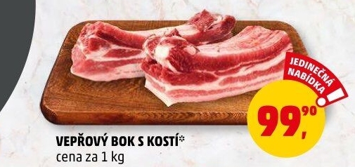 Vepřový bok s kostí