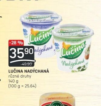 LUČINA NADÝCHANÁ
