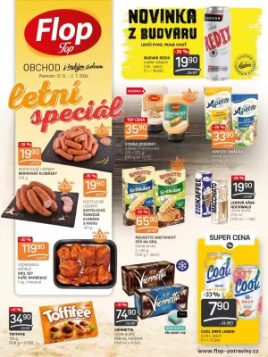 akční leták FLOP TOP 12.6.2024-2.7.2024