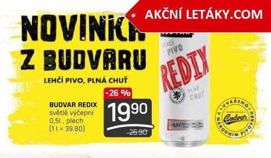Budvar Redix