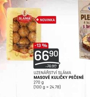 UZENÁŘSTVÍ SLÁMA MASOVÉ KULIČKY PEČENÉ