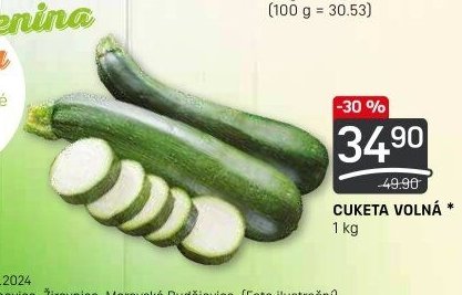 CUKETA VOLNÁ