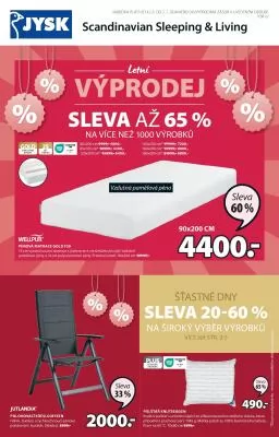 akční leták Jysk 12.6.2024-2.7.2024