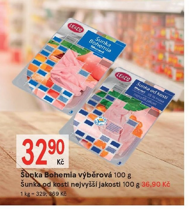 Šunka Bohemia výběrová 100 g