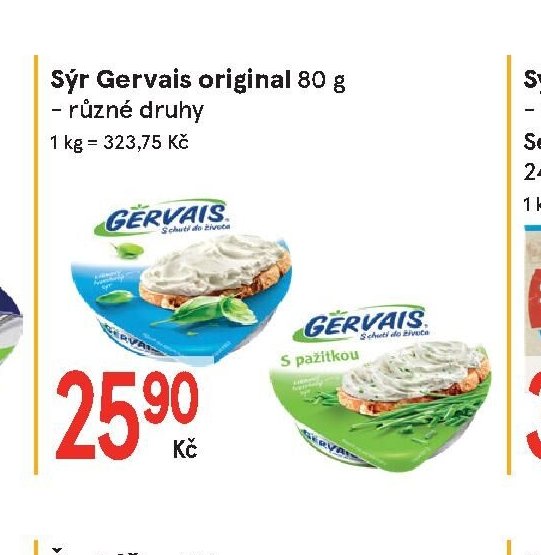 Sýr Gervais original 80 g