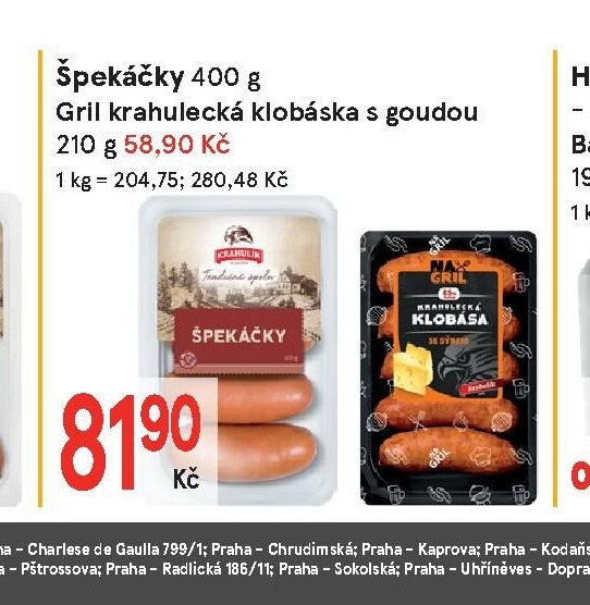 Špekáčky 400 g