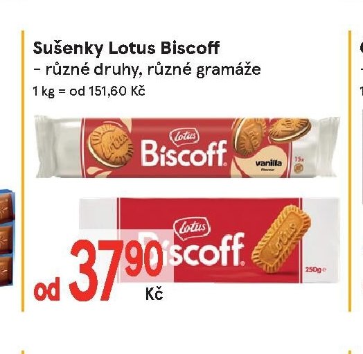 Sušenky Lotus Biscoff