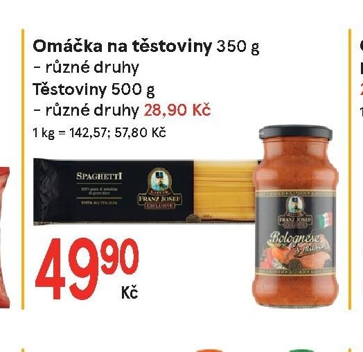 Omáčka na těstoviny 350 g