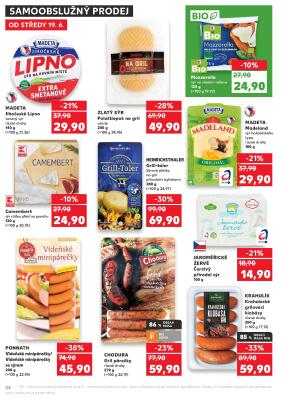 akční leták Kaufland 19.6.2024-25.6.2024
