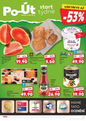 akční leták Kaufland 19.6.2024-25.6.2024