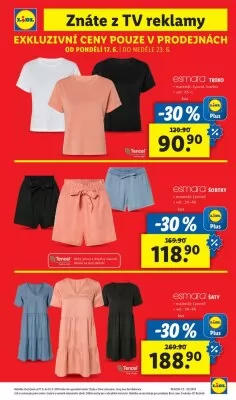 akční leták Lidl 17.6.2024-23.6.2024