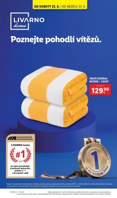 akční leták Lidl 17.6.2024-23.6.2024