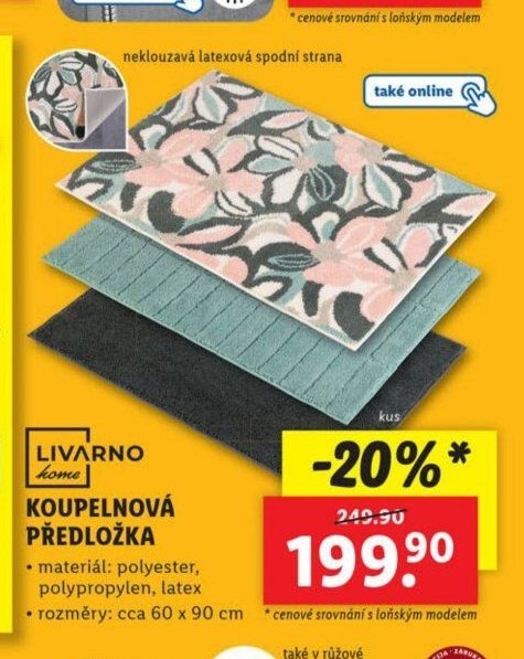 LIVARNO HOME KOUPELNOVÁ PŘEDLOŽKA