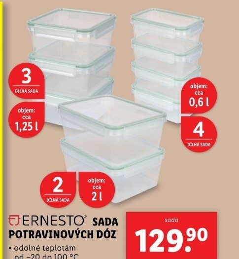 Dóza na potraviny Ernesto