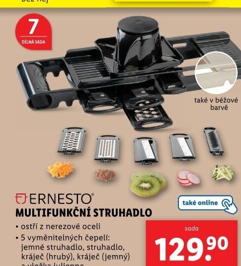 Multifunkční struhadlo Ernesto