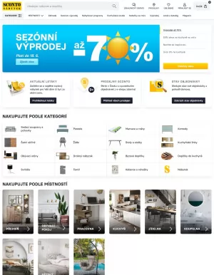 akční leták Sconto nábytek 18.6.2024-24.6.2024