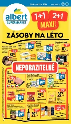 akční leták Albert 19.6.2024-25.6.2024
